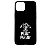 Introverted Plant Parent Goth Moon Phase Case for iPhone 15 Plus