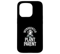 Introverted Plant Parent Goth Moon Phase Case for iPhone 15 Pro