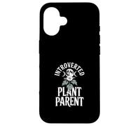 Introverted Plant Parent Goth Moon Phase Case for iPhone 16