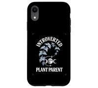 Introverted Plant Parent Goth Moon Phase Case for iPhone XR