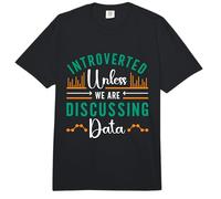 Introverted Unless We are Computer Engineering Data Mining Comfort Colors Adult Heavyweight T-Shirt