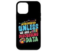 Introverted Unless We Are Discussing Data Analyst Case for iPhone 12 mini