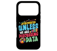 Introverted Unless We Are Discussing Data Analyst Case for iPhone 17 Pro