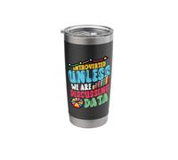 Introverted Unless We are Discussing Data Analyst Stainless Steel Insulated Tumbler