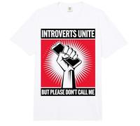 Introverts Unite Comfort Colors Adult Heavyweight T-Shirt