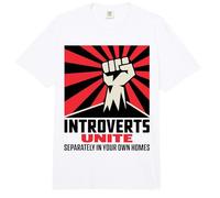Introverts Unite Comfort Colors Adult Heavyweight T-Shirt