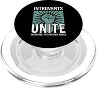 Introverts Unite Separately In Your Own Homes Introverted PopSockets PopGrip for MagSafe