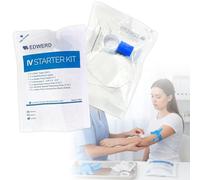 Intrveous Starter Kit with Gaue，Swab，Tape，Complete Practice Set，School Training & Clinic Care，200 Pack