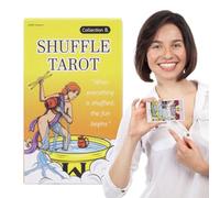 Intuitive Divination Deck, Portable 81-Card Oracle Tarot, 4.13x2.48 Inches Set with Premium Cardstock Build, Psychological Insight Tool, Mysterious Archetype Cards with Style, Board Game for Future