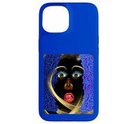 Intuitive Golden Heart Gaze Case for iPhone 15