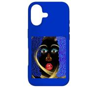 Intuitive Golden Heart Gaze Case for iPhone 17