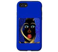 Intuitive Golden Heart Gaze Case for iPhone SE (2020) / 7/8