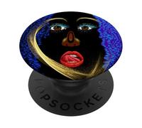 Intuitive Golden Heart Gaze PopSockets Adhesive PopGrip