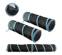 INTURN Cat Furniture Tent for Indoor and Outdoor Playpen Portable Cat Tunnels, Outdoor Kennel (2 Tunnels)