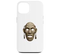 Inuit Spirit Mask Illustration Tupilaq Carving Art Case for iPhone 13