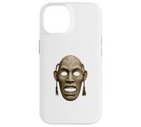 Inuit Spirit Mask Illustration Tupilaq Carving Art Case for iPhone 14