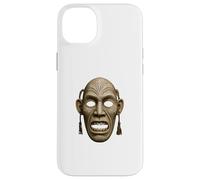 Inuit Spirit Mask Illustration Tupilaq Carving Art Case for iPhone 14 Plus