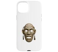 Inuit Spirit Mask Illustration Tupilaq Carving Art Case for iPhone 15 Plus