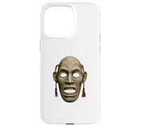Inuit Spirit Mask Illustration Tupilaq Carving Art Case for iPhone 15 Pro Max