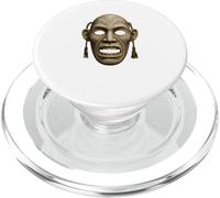 Inuit Spirit Mask Illustration Tupilaq Carving Art PopSockets PopGrip for MagSafe