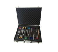 Inuk - Chakra Tuning Fork Set Professional - 8 Forks in Luxury Aluminium Case