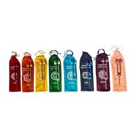 Inuk - Chakra Tuning Forks - Set of 8 pieces - In Velvet bag each - 7 chakras plus soul frequency