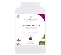 Inulin (Jerusalem Artichoke) | 400mg Organic Jerusalem Artichoke Prebiotic (Inulin) | 180 Vegan Friendly Capsules UK Made | 1 Capsule Daily (6 Month Supply)