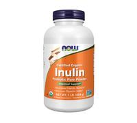 Inulin Prebiotic Pure Powder Organic 1 lb By Now Foods