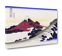 Inume Pass In The Kai Province By Katsushika Hokusai Canvas Print | Gallery Wrapped 30mm Frame Wall Art | 30x20 inches | Ready to Hang | Asian Picture | Living Room Bedroom Lounge Office