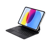 InUnion Magic Keyboard for iPad 10th Generation (2022) and 11th (A16, 2025), Bluetooth Magnetic Keyboard Case with Trackpad, USB Charging, Backlit (Black, iPad 10th/11th)