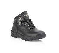 Inuvik Men's Leather Waterproof Walking Boots Northwest Territory Black 10