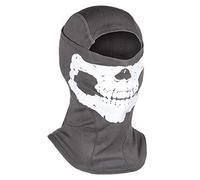 Invader Gear Airsoft Skull Balaclava 1 Hole Type, Wolf Grey