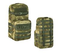 Invader Gear Molle Vest Back Cargo Pack Hydration HPA Pouch Airsoft, Everglade