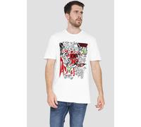 Invader Zim Do The Robot Gir T-Shirt, White | Size: XL Invader Zim White XL