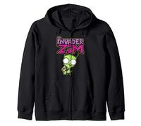 Invader Zim G.I.R Milkshake Foodie Dog Logo Zip Hoodie