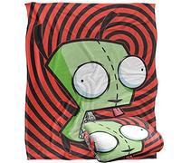Invader Zim Gir Spiral Silky Touch Super Soft Throw Blanket 152 X 127 cm