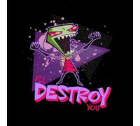 Invader Zim I'll DESTROY You Women's T-Shirt - Black - S