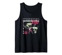 Invader Zim Maniacal Laugh Zim and Gir Y2K Cartoon Tank Top