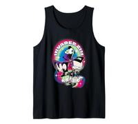 Invader Zim Neon Character Group Photo Tank Top