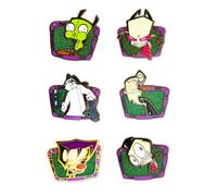 Invader Zim TV Frame Mystery Enamel Pin Blind Box
