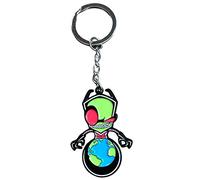Invader Zim World Domination Zim Enamel Keychain