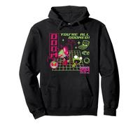 Invader Zim You're All Doomed Y2K Cartoon Pullover Hoodie