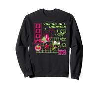 Invader Zim You're All Doomed Y2K Cartoon Sweatshirt
