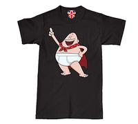Invading Captain Underpants World Book Day Support T-Shirt Outfit Costume Kids Adults Black