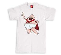Invading Captain Underpants World Book Day Support T-Shirt Outfit Costume Kids Adults White