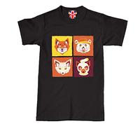 Invading Fantastic Mr Fox World Book Day Support T-Shirt Outfit Costume Kids Adults Black