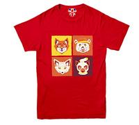Invading Fantastic Mr Fox World Book Day Support T-Shirt Outfit Costume Kids Adults Red