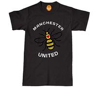 Invading Manchester Worker Bee A City United T-Shirt Choice of Colours Black