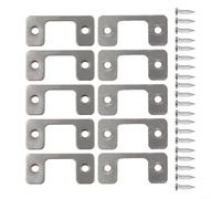 Invaluable Package Get a Total of 410pcs of Door Strike Plates to Enhance Your Security Setup (10pc)