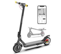INVANTI Electric Scooter, E30 Electric Scooters Adult, 8.5”Solid Tires, 25-32km Range, 4 Speed Mode, Foldable Electric Scooters with APP, E-Scooter with Double Braking System for Adults and Teens